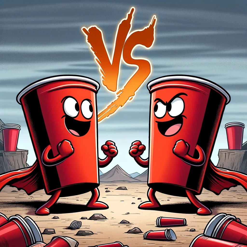 Flip Cup Frenzy vs Flip Cup Push