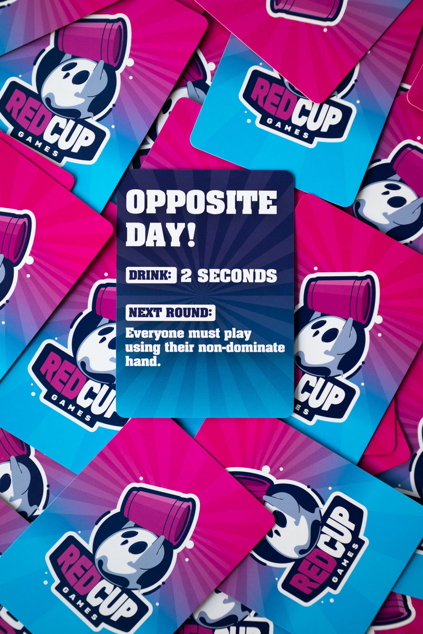 FLIP CUP PUSH! (Flip Cup Board Game)