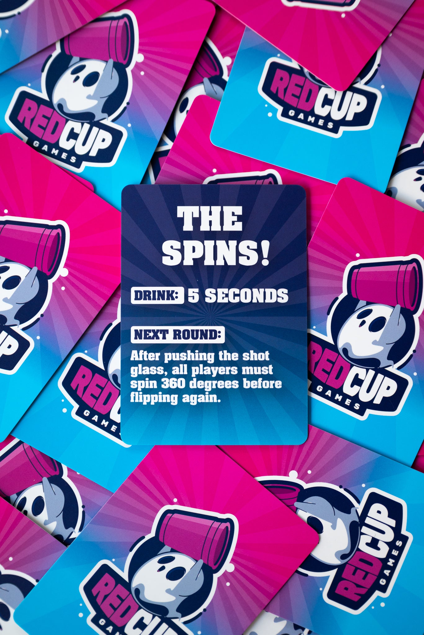 FLIP CUP PUSH! (Flip Cup Board Game)